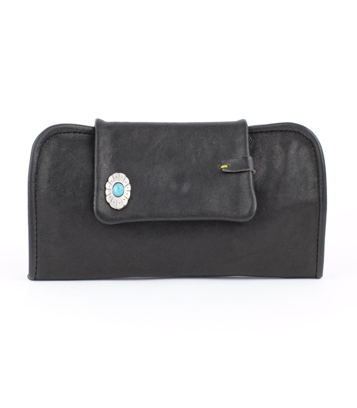 Leather wallet - Ischia