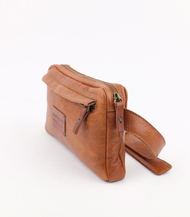 Leather Belt Bag - Pulcinella