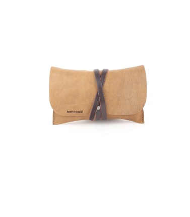 Leather tobacco pouch - Petraio