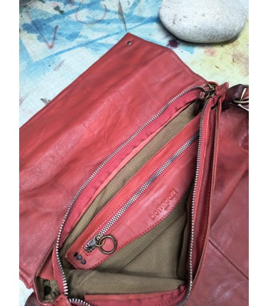 Moiariello Vacchetta Leather Bag – Handmade in Naples