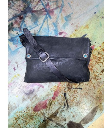 Moiariello Vacchetta Leather Bag – Handmade in Naples