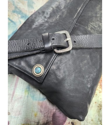 Moiariello Vacchetta Leather Bag – Handmade in Naples