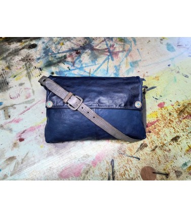 Moiariello Vacchetta Leather Bag – Handmade in Naples