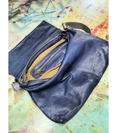 Moiariello Vacchetta Leather Bag – Handmade in Naples