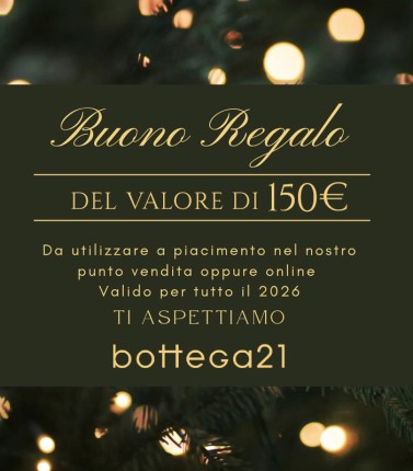 Gift Card Bottega 21 – 150€...